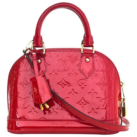 louis vuitton alma mm red|Louis Vuitton Alma bag monogram.